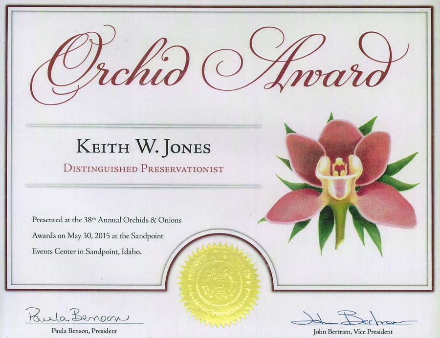 Orchid Award Orchid Award