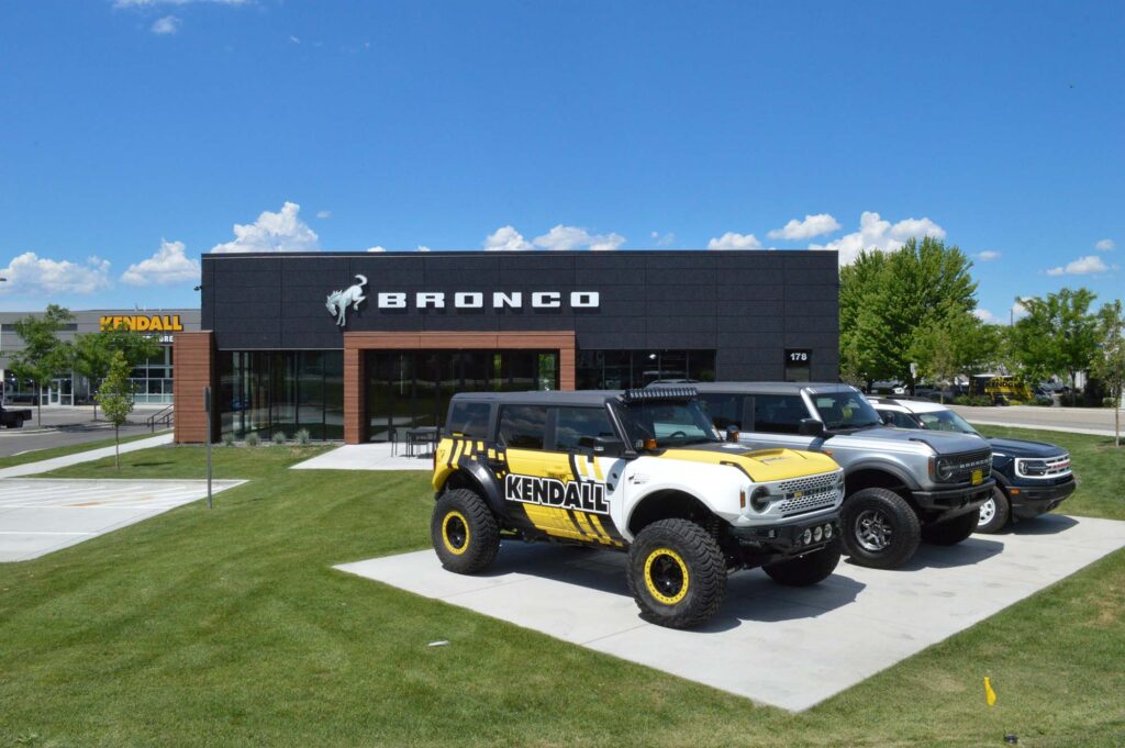 Kendall Ford Bronco Showroom